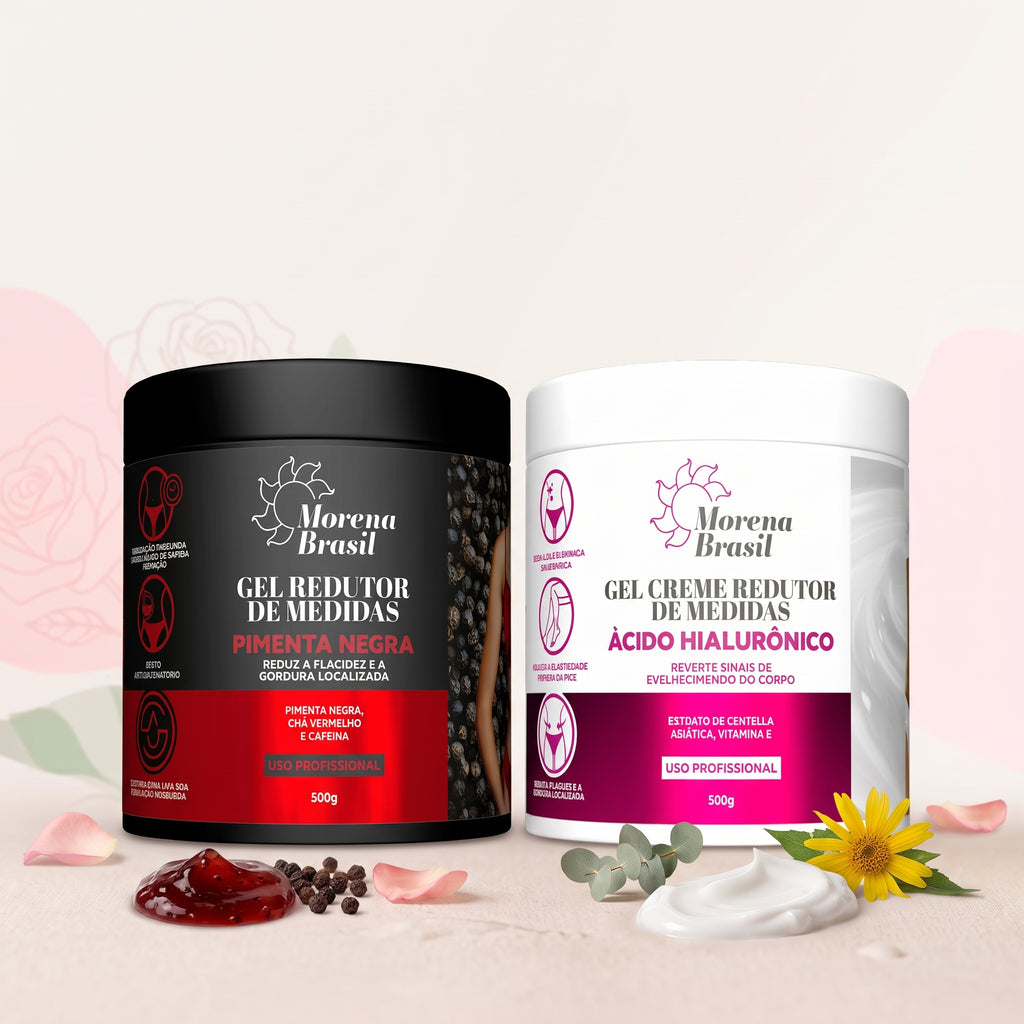 Kit Gel Redutor de Medidas