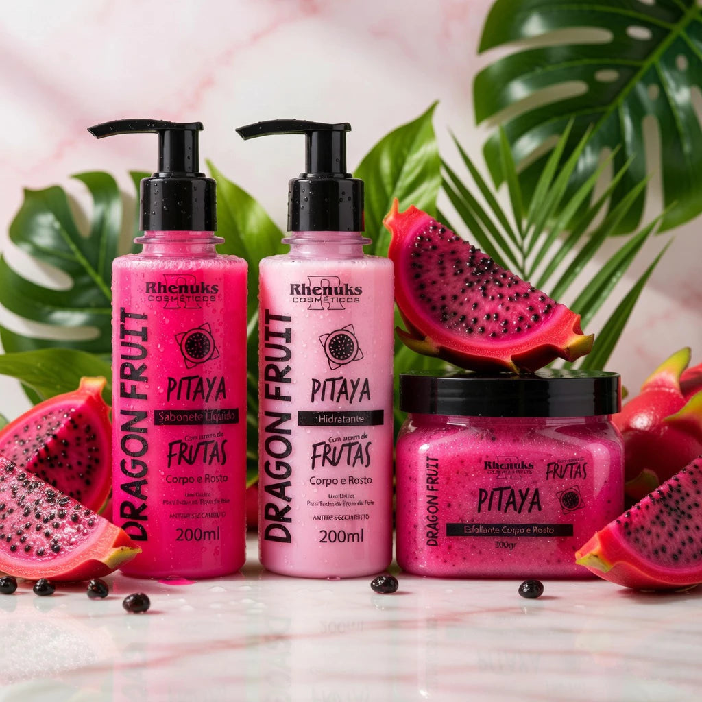 Kit Pitaya Corpo e Rosto
