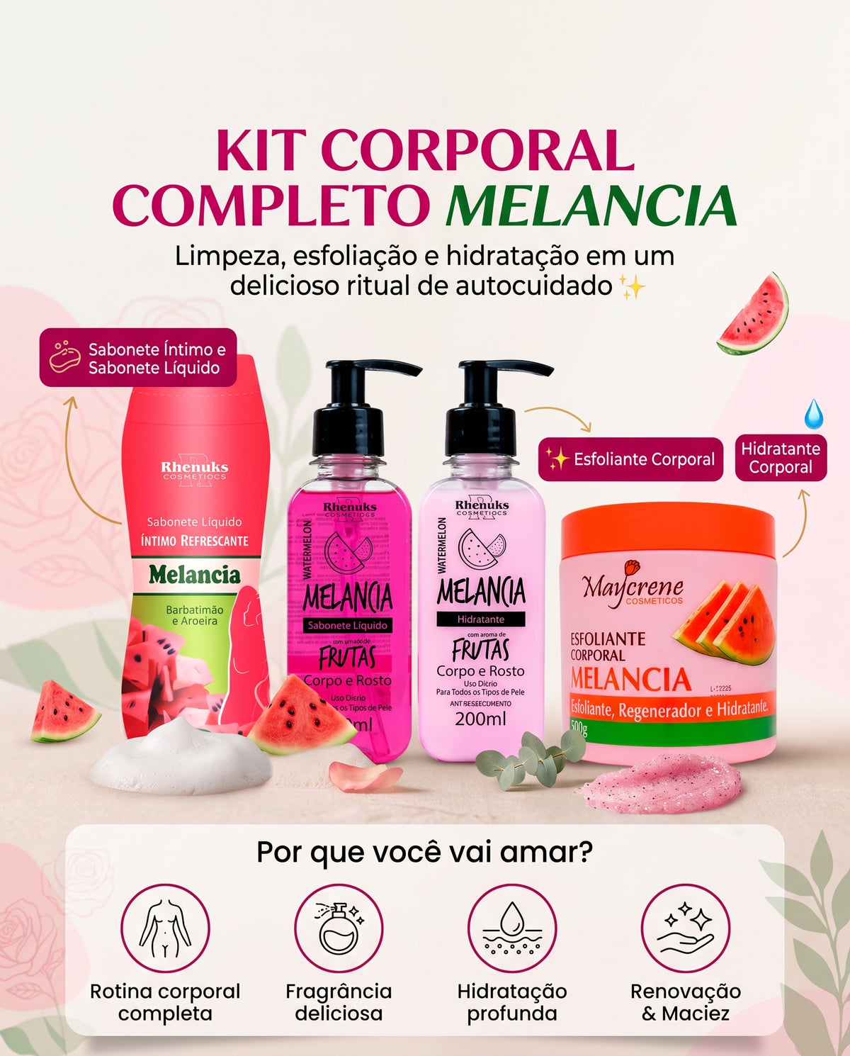 Kit Corporal De Melancia