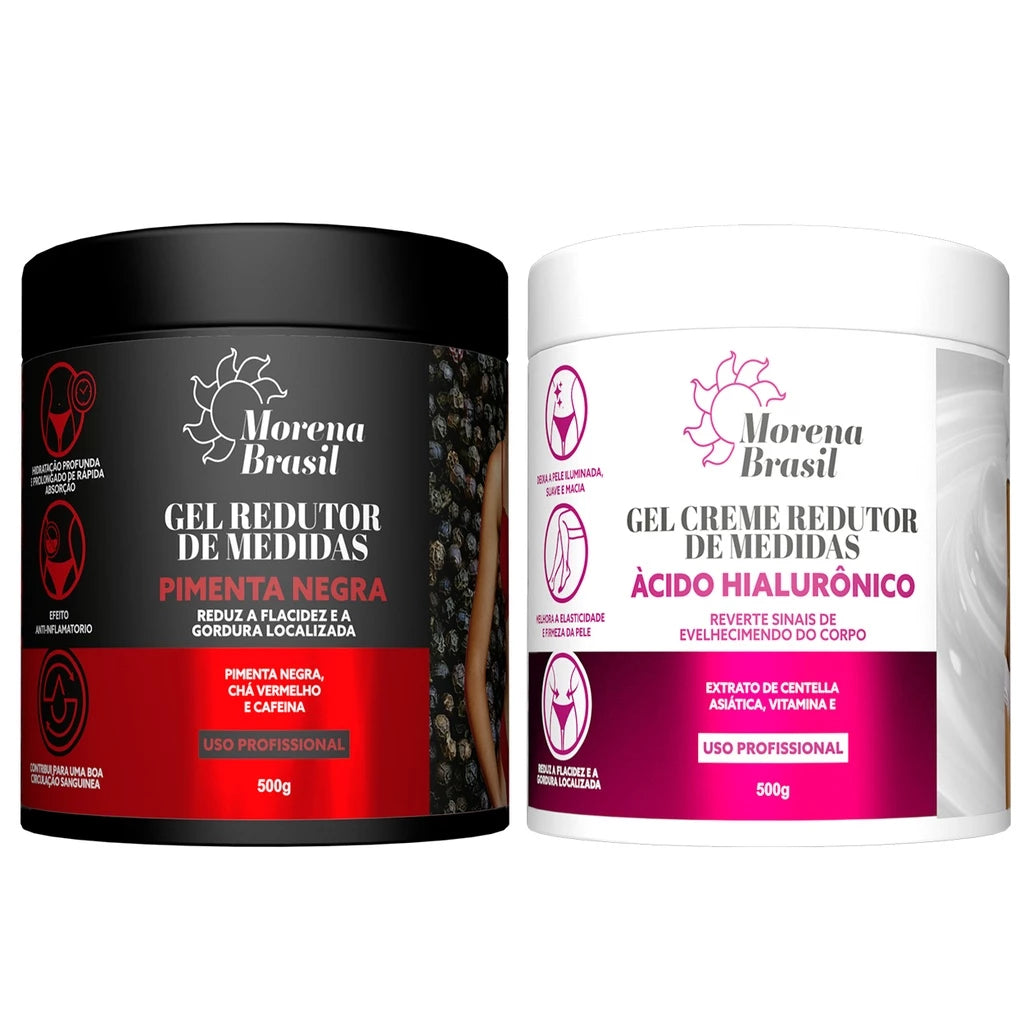 Kit Gel Redutor de Medidas